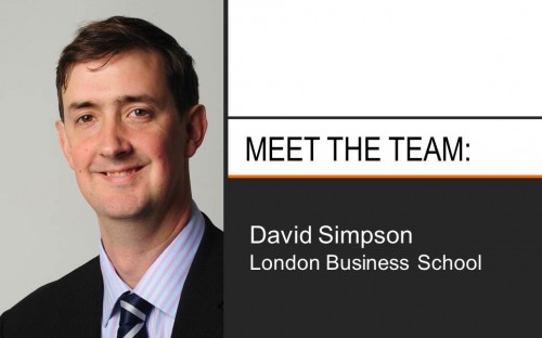 David Simpson heads up both MBA and Master's in Finance admissions at LBS.