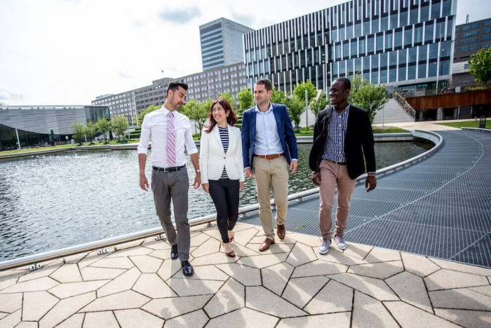 Rotterdam School of Management students do part-time internships during the one-year MBA