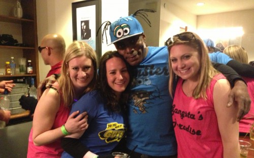 Coolio and the gang: it was less Gangsta and more MBA Paradise at the Boothies getaway!