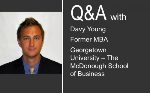 Georgetown MBA Davy Young works in cloud-computing