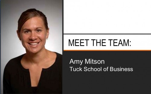 Amy Mitson has been working at Tuck for 13 years!