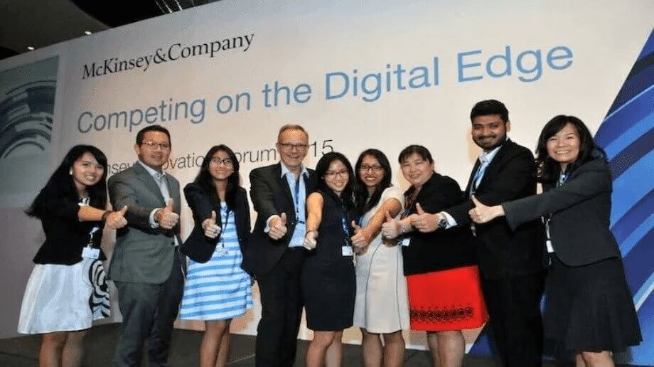 image of mckinsey team