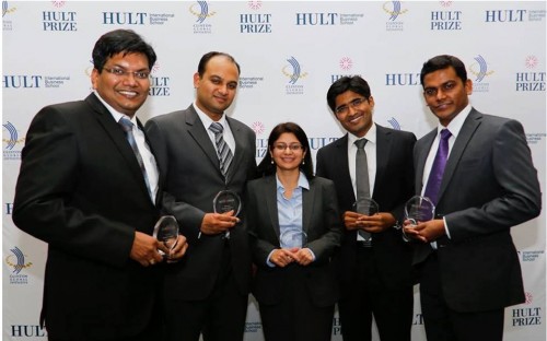 NanoHealth won the Hult Prize 2014 while representing the Indian School of Business