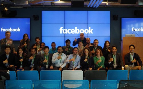 Facebook was one of several tech companies toured by HEC Paris MBAs
