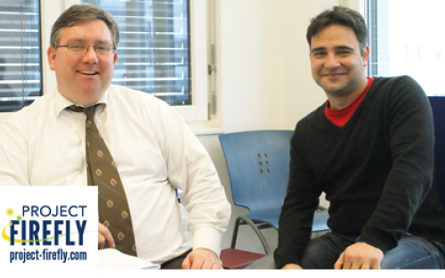 Daniel Garraty (right) and co-founder Professor Simon Evenett started working on the idea during Daniel’s MBA programme