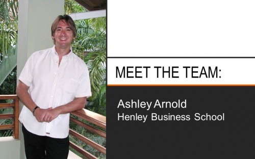 Not only is Ashley Arnold Henley's Director of Recruitment, he holds a Henley MBA!
