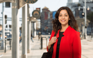 After her MBA at the University of San Francisco School of Management, Mona Ahmadi has gone on to champion women in finance 