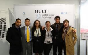 A group of CUHK MBA student participated in HULT Global Case Challenge Regional Finals in Shanghai