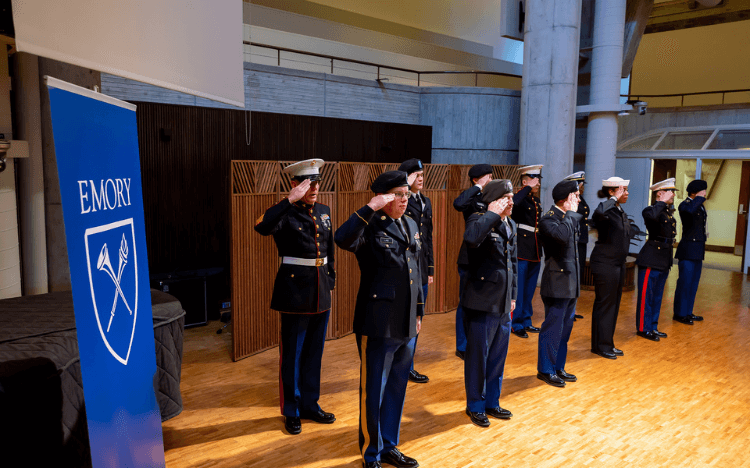 Emory University has launched a new specialized Master in Business for Veterans to enhance the leadership skills they built up during their service