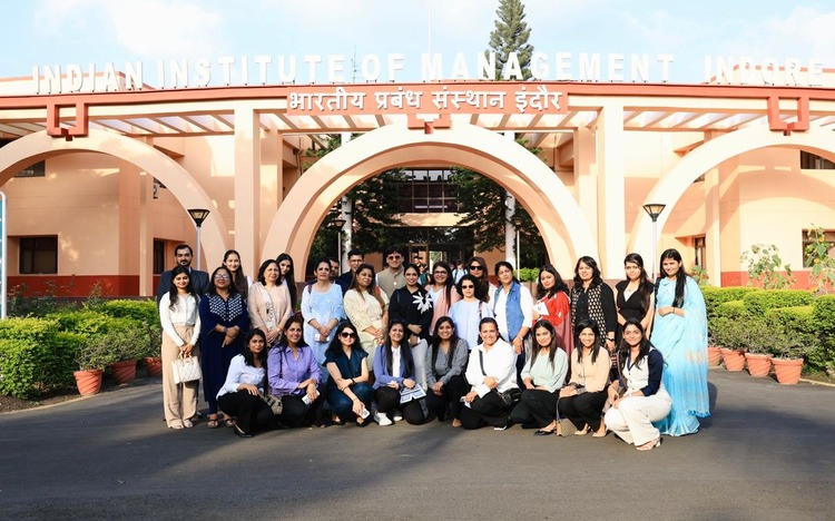 Consultancy roles lead in student placements, while recruitment in the finance sector falls ©IIM Indore/Facebook