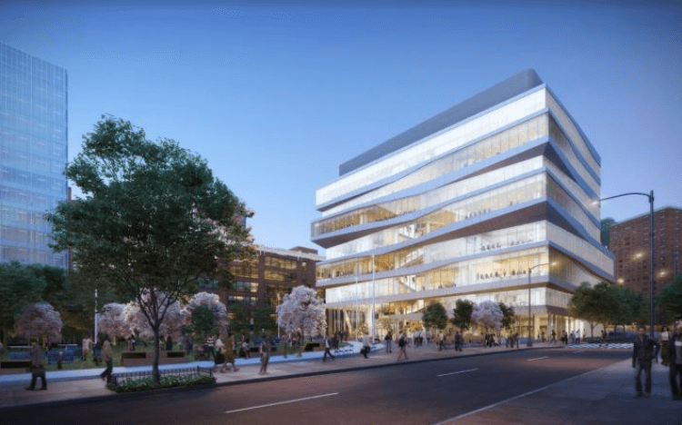 Columbia Business School welcomes the appointment of Minouche Shafik as Columbia University's 20th president. Pictured: Columbia Business School campus building ©CBS / Facebook