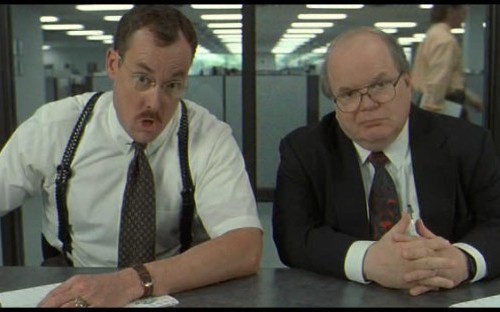 Did the consultants in the movie Office Space have the four