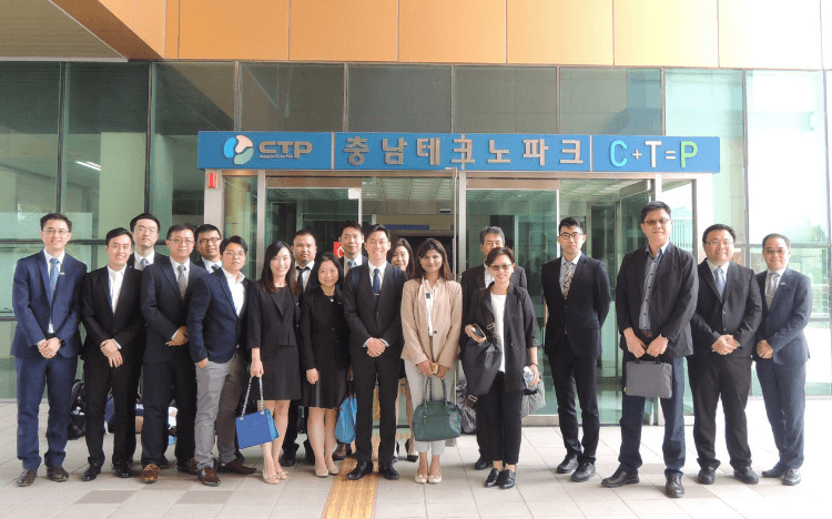 CityU MBAs in Chungnam Science Park, South Korea ©CityU