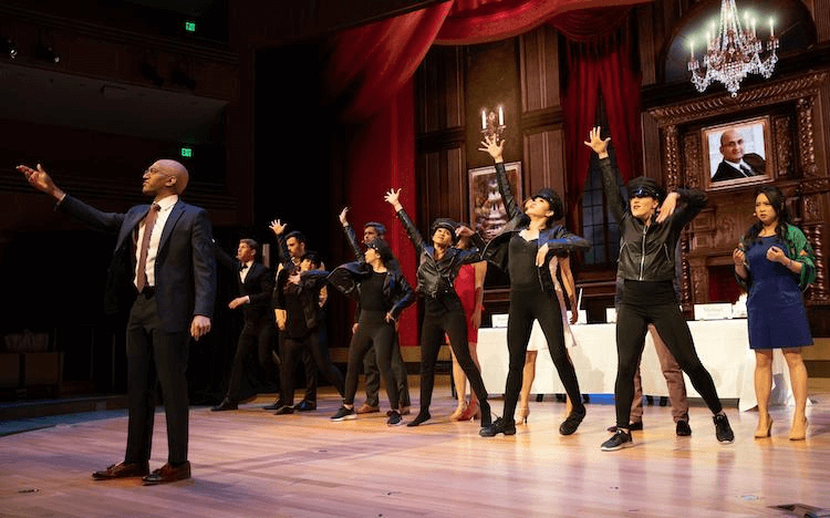 Want a memorable experience during your MBA? The HBS Show is a chance to get up on stage and perform in front of your classmates © HBS 