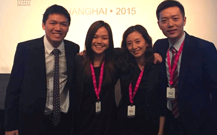 Napol (left) enrolled on the Tsinghua-MIT Global MBA, spending one year in Beijing and one year in Boston