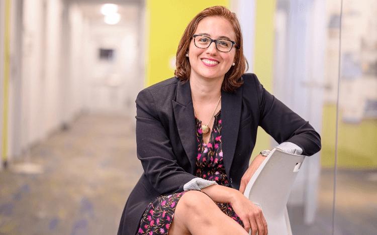 Alexandra Klarén, assistant professor at Johns Hopkins Carey Business School, encourages her students to examine Mister Rogers' communication strategies