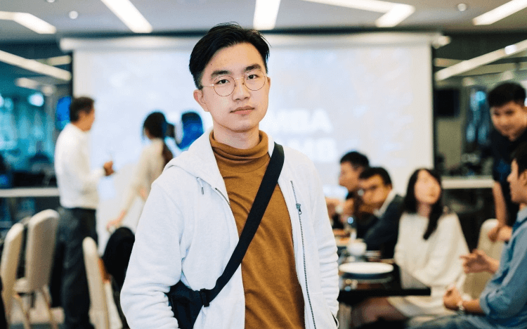 Raymond Liao is about to enter the second year of his MBA at CUHK business school, and has his sights set on a career in investment banking ©Raymond Liao 