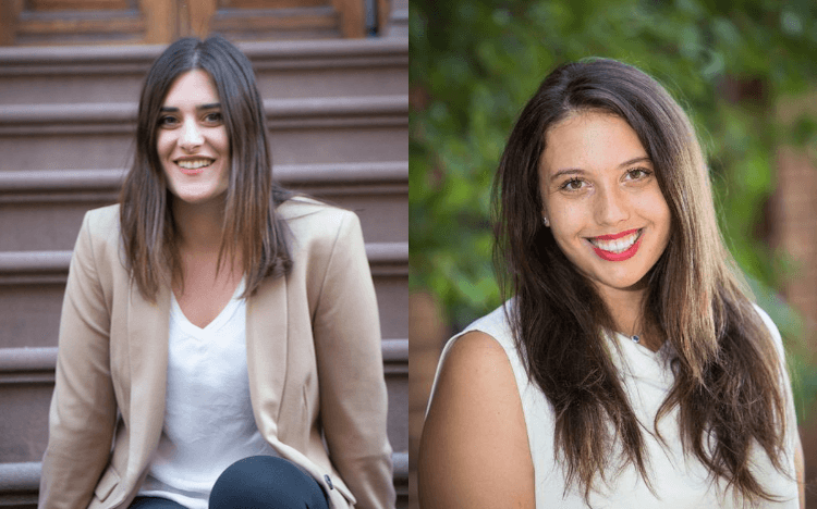 Maria Vittoria Gronchi (left) and Elena Falcettoni (right) both used their Bocconi masters to get into the public sector