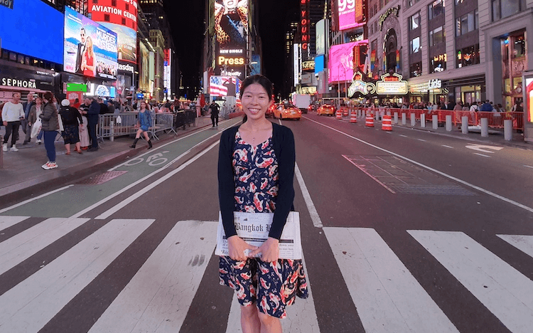 Yizhen's MBA gave her experience across the Asian continent