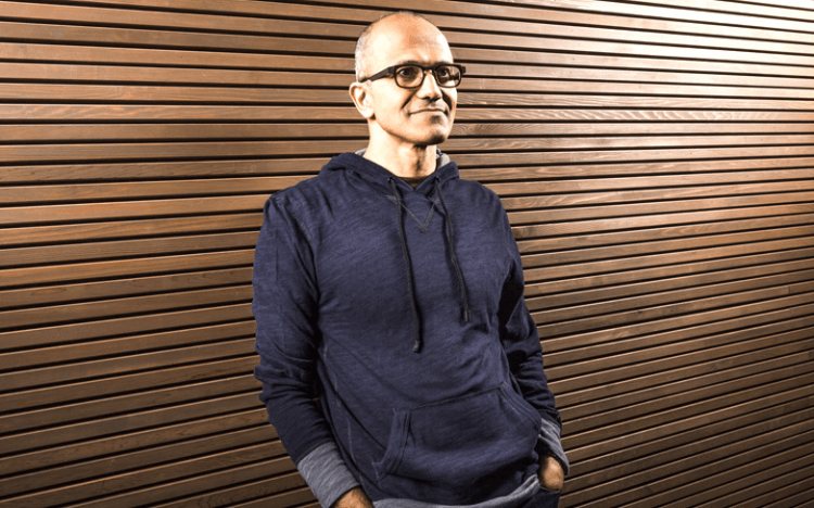 Microsoft’s Satya Nadella is one of a number of MBA alums now CEOs of Fortune 500 firms ©Pierre Lecourt
