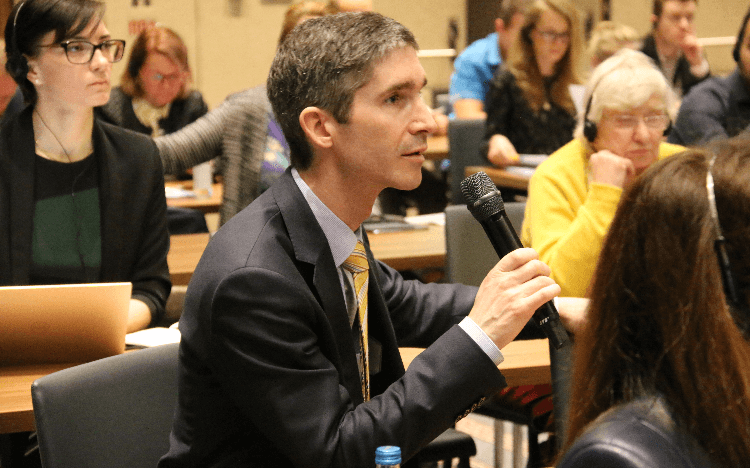 Andreas Baker, chief of the Executive Office and the head of Elections at the Organization for Security and Co-operation in Europe’s (OSCE) Parliamentary Assembly