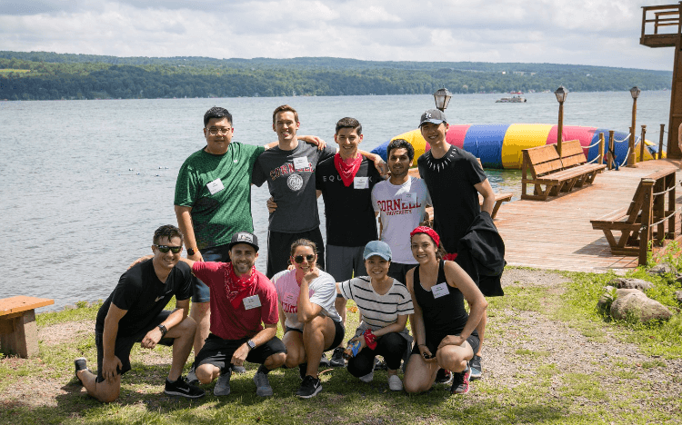 All Cornell MBAs get to participate in JOE, an orientation retreat | ©JohnsonSchoolCornell / facebook