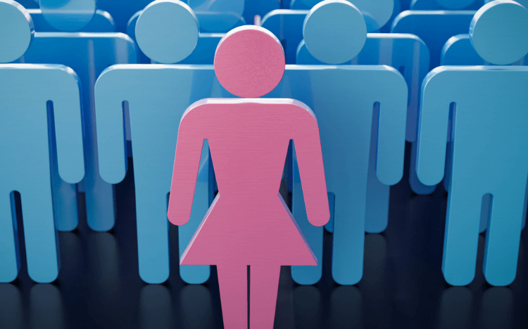 Only 8% of FTSE 100 CEOs in the UK are women, according to new research by gender equality charity Fawcett Society ©vchal/iStock