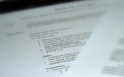 Importance Your Resume In Your MBA Application
