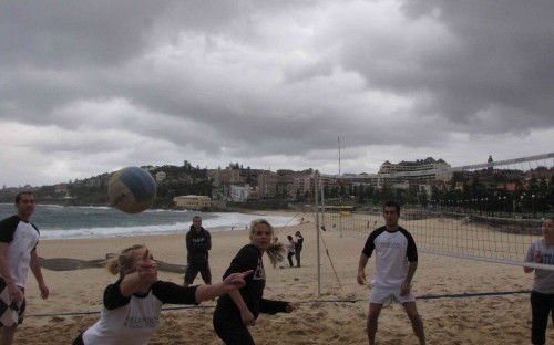The AGSM – MBS Cup includes four competitions: debating, touch rugby, beach volleyball, and football.