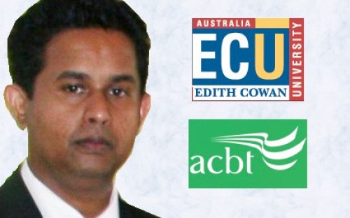 Pubudu studied at Edith Cowan's partner college in Sri Lanka