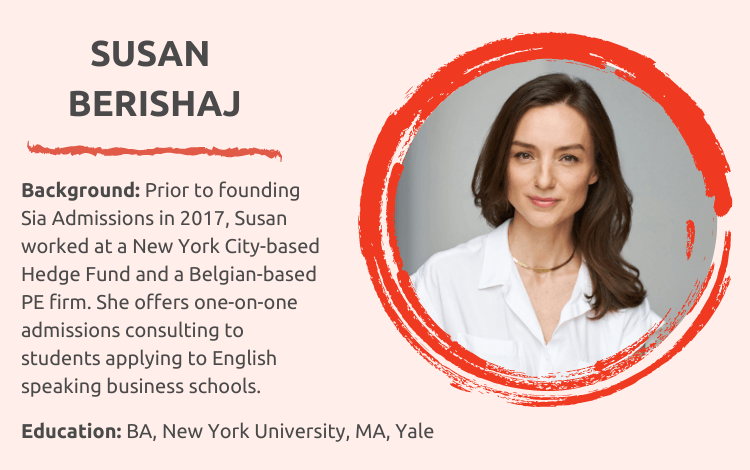 Susan Berishaj info