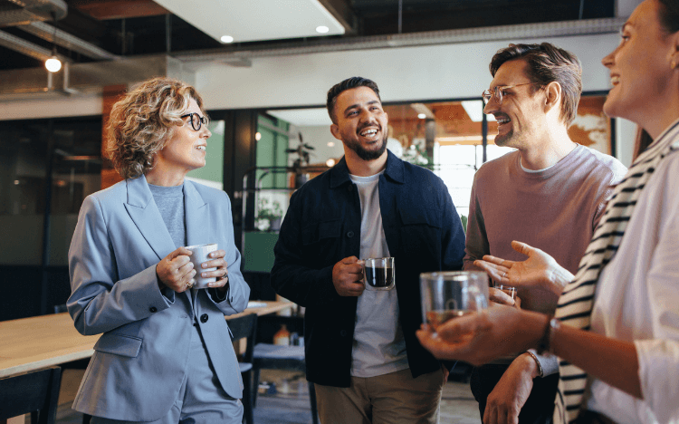 Networking events and in-class discussions are just some of the ways you'll meet people during your MBA ©jacoblund/iStock