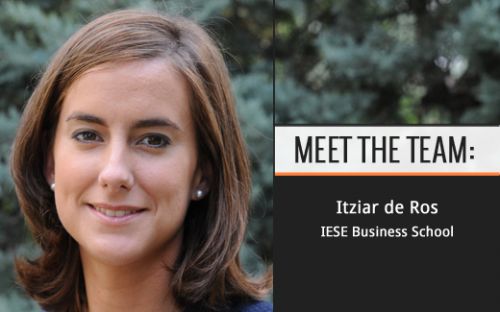 Itziar de Ros is MBA Admissions Director at IESE Business School