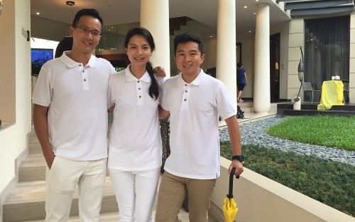 Jason, Sonam and Karl studied at University of Oxford's business school before ServisHero