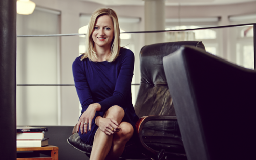The Fold's Polly McMaster studied an MBA at London Business School
