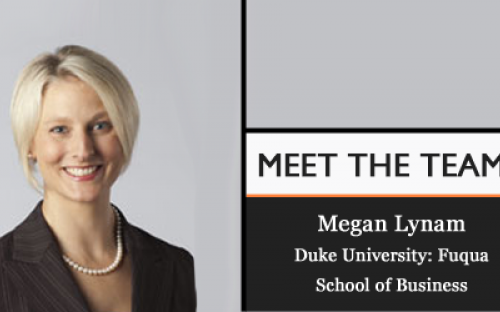 Meg Lynam, Admissions Director at the Fuqua Sschool of Business