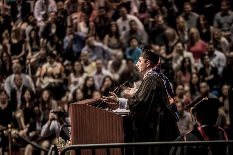 Yury landed an MBA job with AT&T after graduating