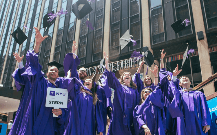The NYU Stern Master in Quantitative Management programs offers the chance to pivot to an MBA degree ©NYU Stern/FB