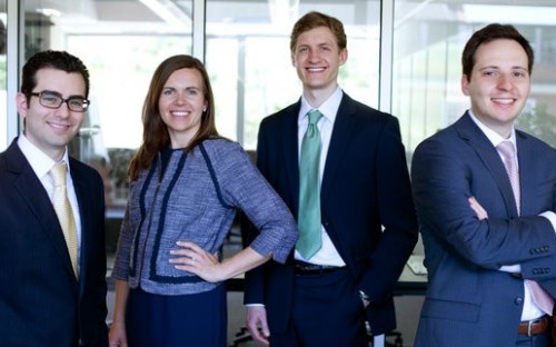 Daniel Butterly, Michaela LeBlanc, Rance Barber, Konstantin Nikolaev: Tuck Investment Club Chairs