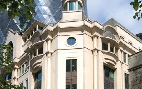 BPP Business School is located next to the gherkin in London