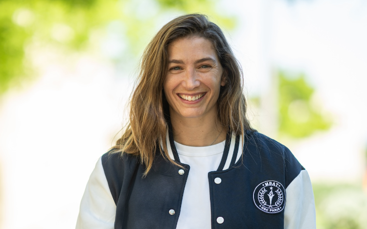 Lina Guerin represented France in rugby sevens at the Olympic Games prior to joining HEC Paris