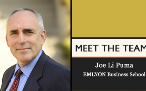 Director of the EMLYON International MBA, Joe Li Puma