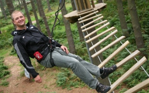 Jerome Mayhew, a graduate of Cranfield University, has helped build UK business Go Ape