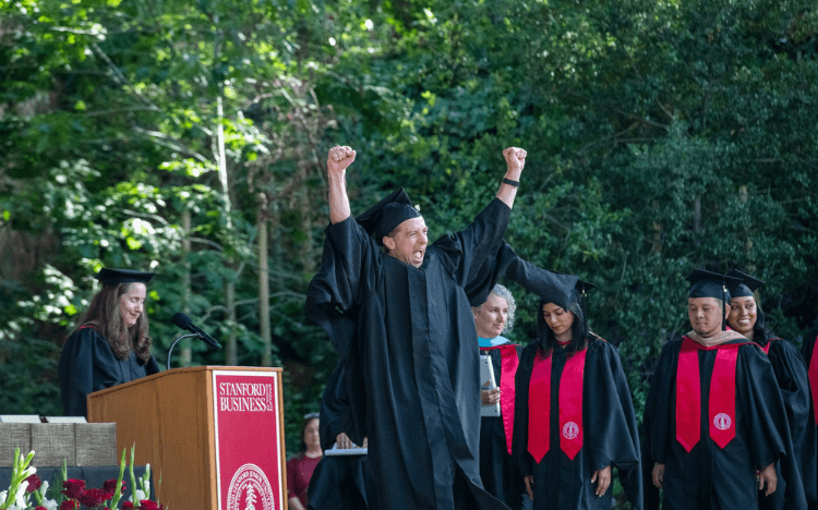 Stanford Graduate School of Business has risen to the top of this year's US News MBA Ranking ©Stanford GSB / Facebook