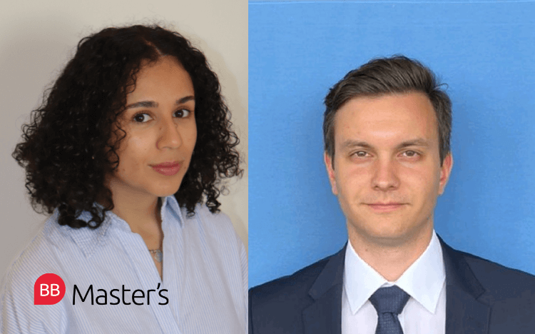 Alexandra and Julian, current ESSEC MiF students, have gained ample job opportunities during their studies 