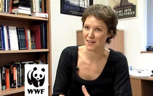 Carolina Moeller, Head of Business Education for WWF International, is helping curate the programme