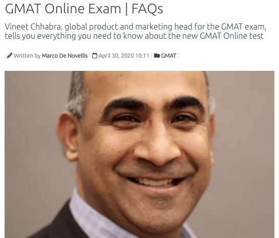 gmat online exam faqs