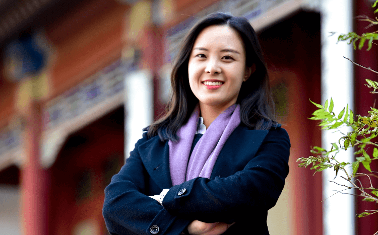 Annie Hu (pictured) joined the Tsinghua Global MBA, which is partnered with MIT Sloan ©Annie Hu