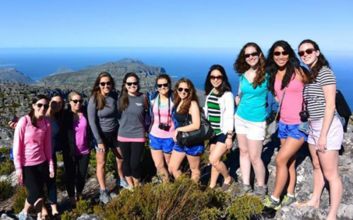 Climbing High: Duke Fuqua's Association of Women in Business members