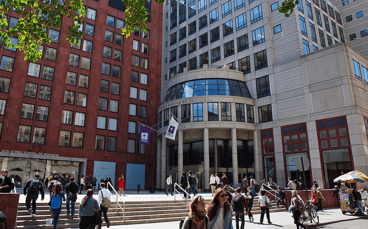 The NYU Stern MBA costs upwards of $165k in tuition, one of the world’s most expensive © NYU Stern Facebook
